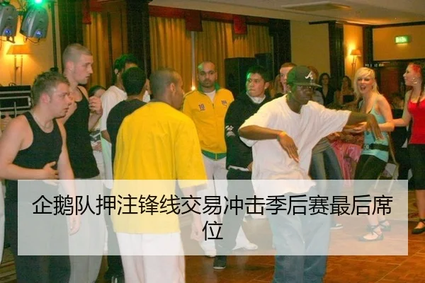 企鹅队押注锋线交易冲击季后赛最后席位